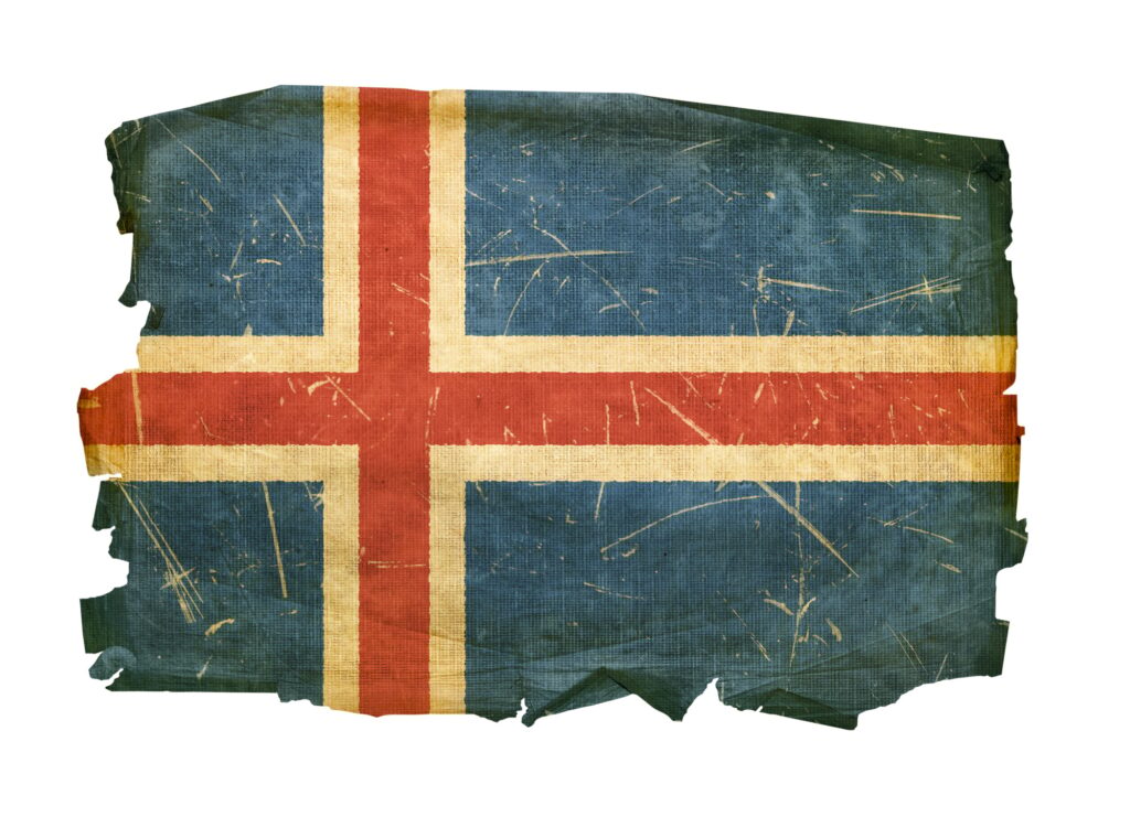 Iceland Flag old.